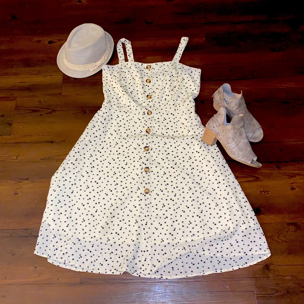 Davi&Dani Overall Midi Dress Small